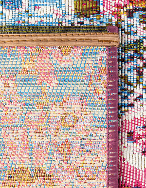 Multicolor 2' x 6' 1 Outdoor Modern Runner Rug