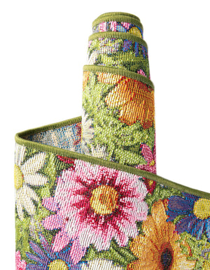 Multicolor 2' x 3' 1 Outdoor Botanical Rectangle Rug