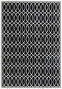 Black and White 9' 10 x 14' 1 Milano Rectangle Area Rug 100% Polyester with Cotton Backing Modern Contemporary Carpet for Home Decor Interior Design for Sale at Rug Engine