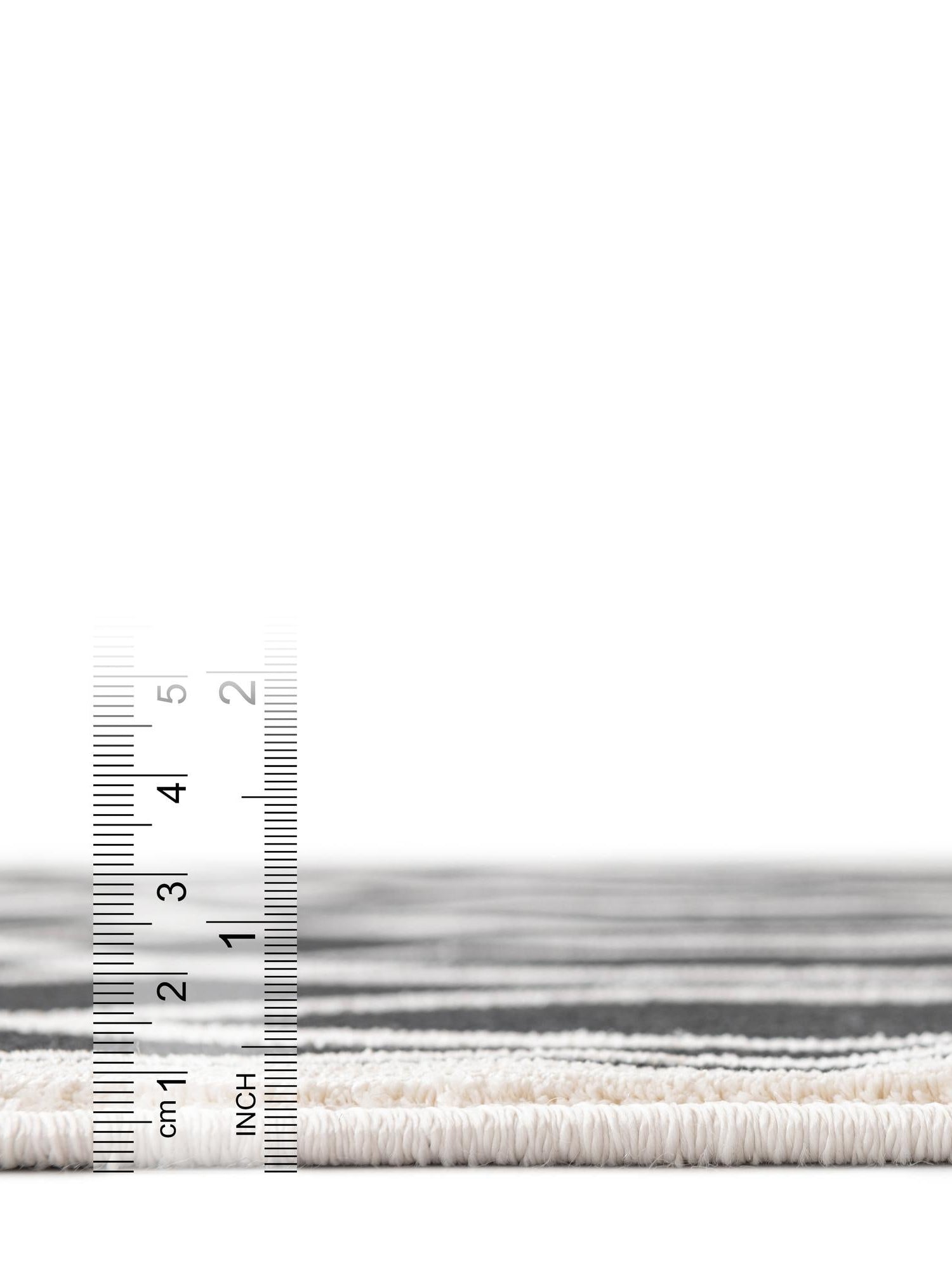 Black and White 2' 3 x 8' Milano Runner Area Rug 100% Polyester with Cotton Backing Modern Contemporary Carpet for Home Decor Interior Design for Sale at Rug Engine