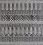 Black and White 9' 10 x 9' 10 Milano Square Area Rug 100% Polyester with Cotton Backing Modern Contemporary Carpet for Home Decor Interior Design for Sale at Rug Engine