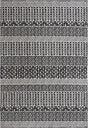 Black and White 9' 10 x 14' 1 Milano Rectangle Area Rug 100% Polyester with Cotton Backing Modern Contemporary Carpet for Home Decor Interior Design for Sale at Rug Engine