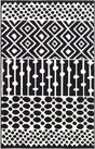 Black and White 2' 3 x 3' 1 Milano Rectangle Area Rug 100% Polyester with Cotton Backing Modern Contemporary Carpet for Home Decor Interior Design for Sale at Rug Engine