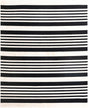 Black and White 9' 10 x 12' Milano Rectangle Area Rug 100% Polyester with Cotton Backing Modern Contemporary Carpet for Home Decor Interior Design for Sale at Rug Engine