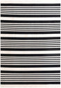 Black and White 9' 10 x 14' 1 Milano Rectangle Area Rug 100% Polyester with Cotton Backing Modern Contemporary Carpet for Home Decor Interior Design for Sale at Rug Engine