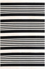 Black and White 6' 4 x 9' Milano Rectangle Area Rug 100% Polyester with Cotton Backing Modern Contemporary Carpet for Home Decor Interior Design for Sale at Rug Engine