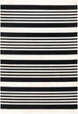 Black and White 7' 1 x 10' Milano Rectangle Area Rug 100% Polyester with Cotton Backing Modern Contemporary Carpet for Home Decor Interior Design for Sale at Rug Engine