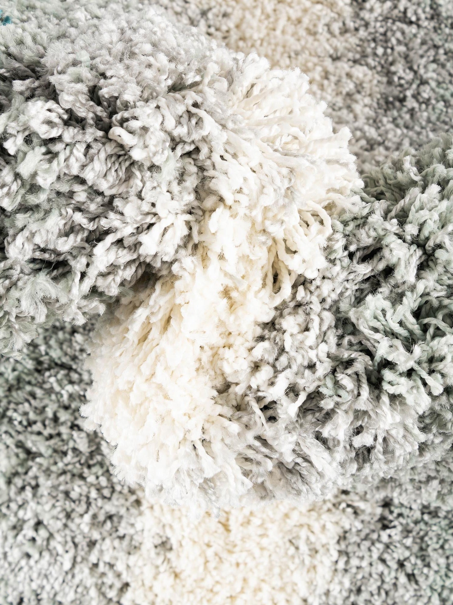Teal 5' 3 x 8' Soft Touch Shag Rectangle Area Rug Thick Soft Touch Fluffy & Plush Shaggy Pile 100% Polypropylene Unique Carpet for Modern Home Interiors for Sale at Rug Engine