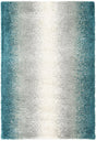 Teal 6' 1 x 9' Soft Touch Shag Rectangle Area Rug Thick Soft Touch Fluffy & Plush Shaggy Pile