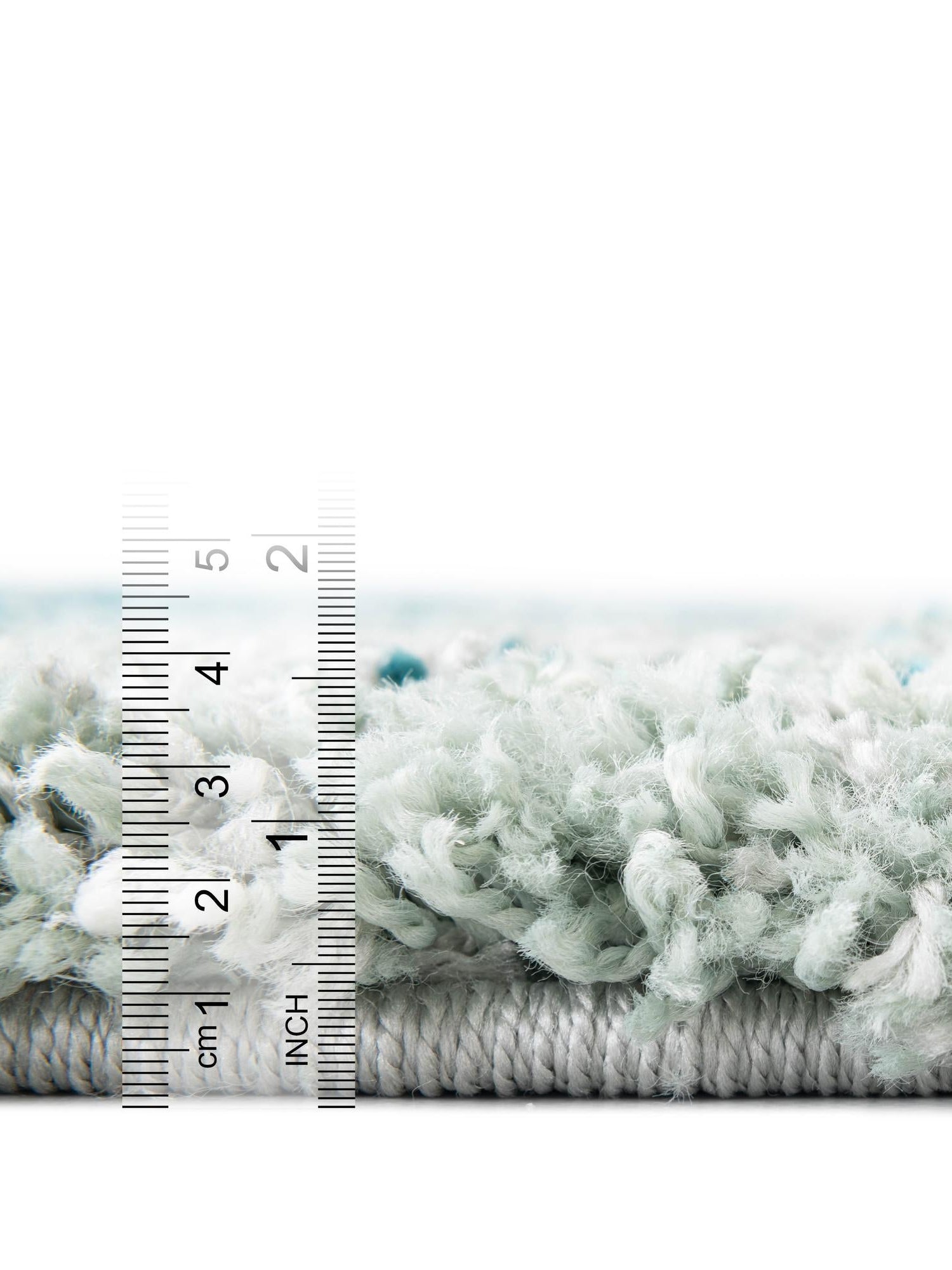 Teal 7' 10 x 10' Soft Touch Shag Rectangle Area Rug Thick Soft Touch Fluffy & Plush Shaggy Pile