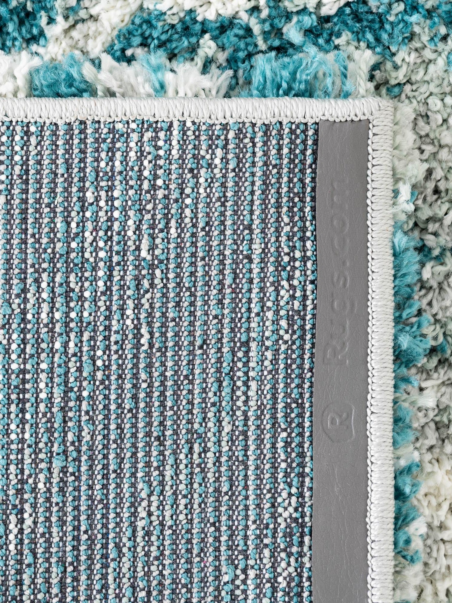Teal 7' 10 x 10' Soft Touch Shag Rectangle Area Rug Thick Soft Touch Fluffy & Plush Shaggy Pile