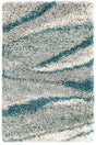 Teal 2' x 3' 1 Soft Touch Shag Rectangle Area Rug Thick Soft Touch Fluffy & Plush Shaggy Pile 100% Polypropylene Unique Carpet for Modern Home Interiors for Sale at Rug Engine