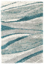 Teal 4' 1 x 6' 1 Soft Touch Shag Rectangle Area Rug Thick Soft Touch Fluffy & Plush Shaggy Pile 100% Polypropylene Unique Carpet for Modern Home Interiors for Sale at Rug Engine