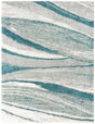 Teal 9' x 12' Soft Touch Shag Rectangle Area Rug Thick Soft Touch Fluffy & Plush Shaggy Pile 100% Polypropylene Unique Carpet for Modern Home Interiors for Sale at Rug Engine