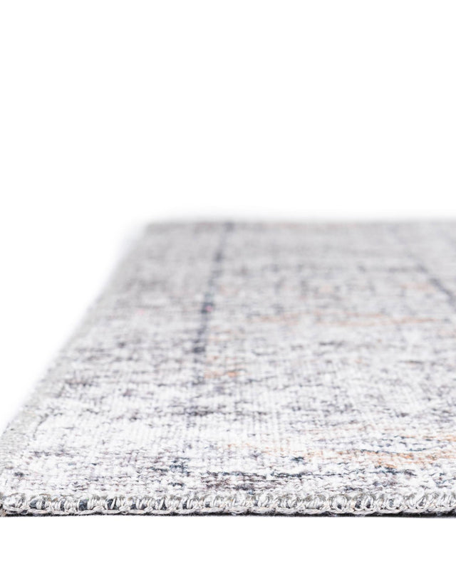 Washable Ivory and Beige 5' 1 x 8' Yara Rectangle Area Rug Easy to Clean Stain Resistant & Durable Polyester & Chenille Carpet for Sale at Rug Engine
