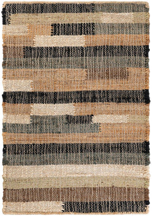 Beige 2' x 3' 1 Kala Handwoven Jute Rectangle Area Rug All Natural Pile Eco-Friendly Sustainable Urban Carpet for Rustic Design Interior Home Decor for Sale at Rug Engine