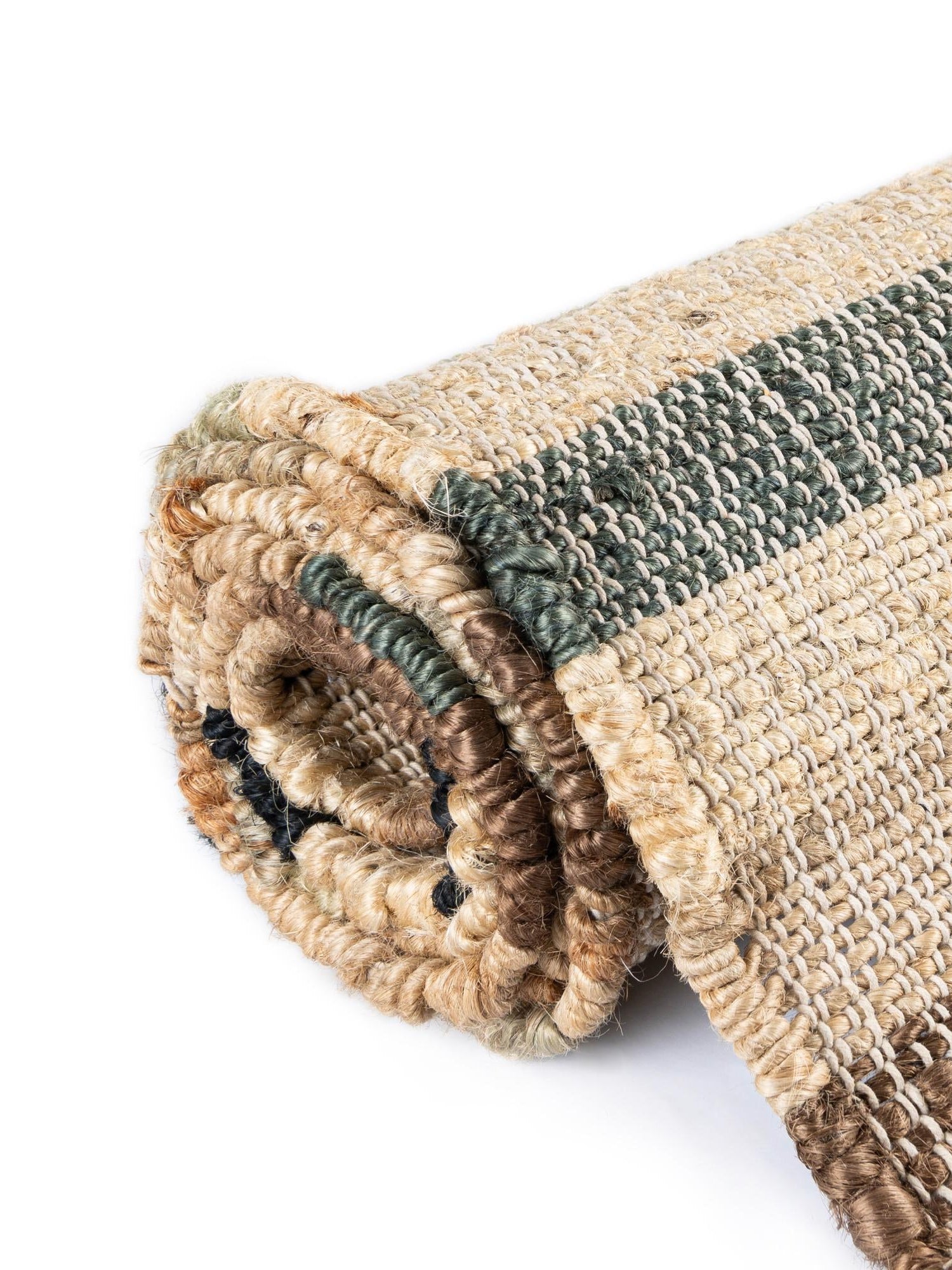 Beige 4' x 5' 8 Kala Handwoven Jute Rectangle Area Rug All Natural Pile Eco-Friendly Sustainable Urban Carpet for Rustic Design Interior Home Decor for Sale at Rug Engine