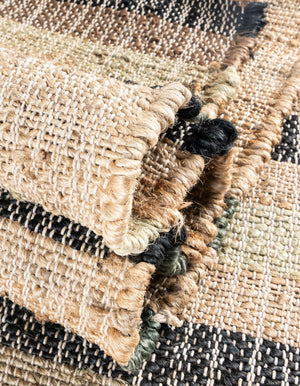 Beige 2' x 6' 1 Kala Handwoven Jute Runner Area Rug All Natural Pile Eco-Friendly Sustainable Urban Carpet for Rustic Design Interior Home Decor for Sale at Rug Engine