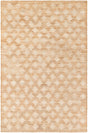 Ivory and Beige 5' 1 x 8' Kala Handwoven Jute Rectangle Area Rug All Natural Pile Eco-Friendly Sustainable Urban Carpet for Rustic Design Interior Home Decor for Sale at Rug Engine