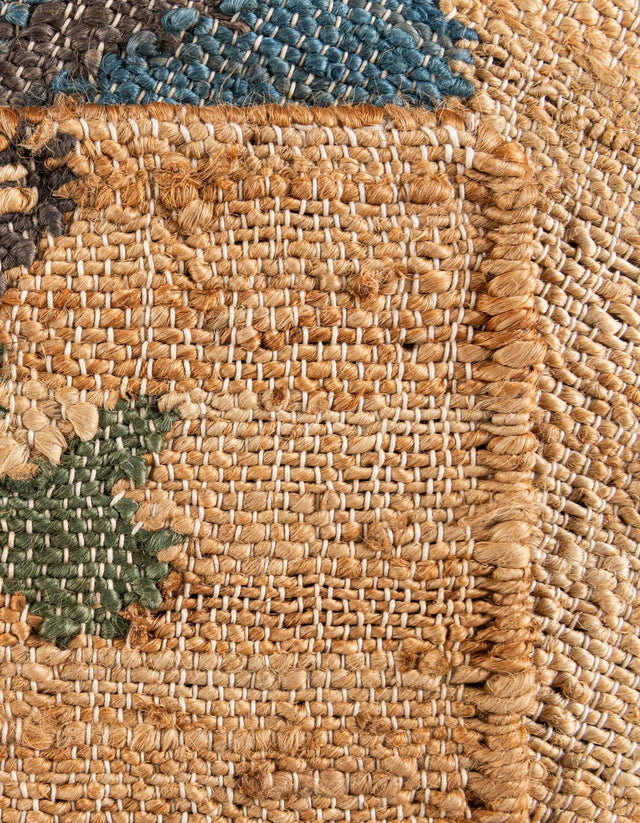 Multicolor 2' x 6' 1 Kala Handwoven Jute Runner Area Rug All Natural Pile Eco-Friendly Sustainable Urban Carpet for Rustic Design Interior Home Decor for Sale at Rug Engine