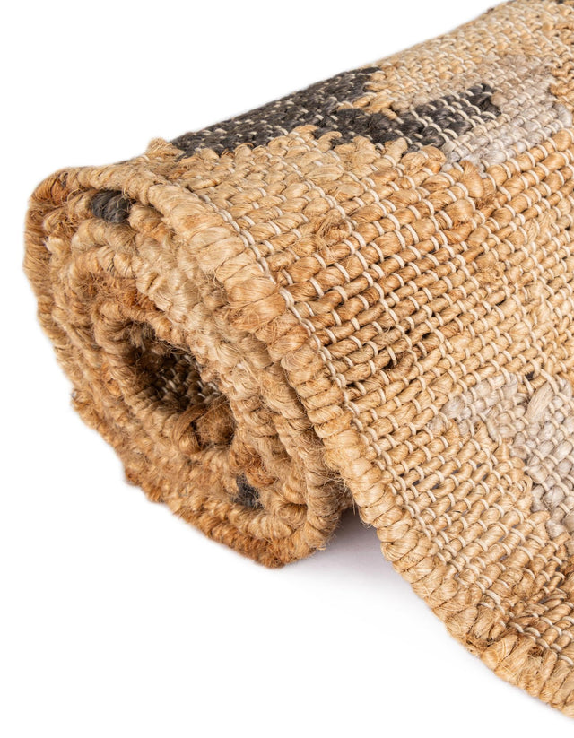Multicolor 2' x 6' 1 Kala Handwoven Jute Runner Area Rug All Natural Pile Eco-Friendly Sustainable Urban Carpet for Rustic Design Interior Home Decor for Sale at Rug Engine