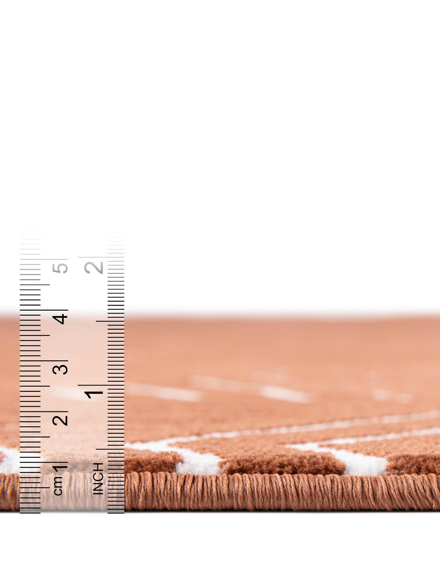 Dusty Pink 5' 3 x 8' Aakaar Rectangle Area Rug 85% Polypropylene & 15% Chenille Living Room Bedroom Carpet for Sale at Rug Engine