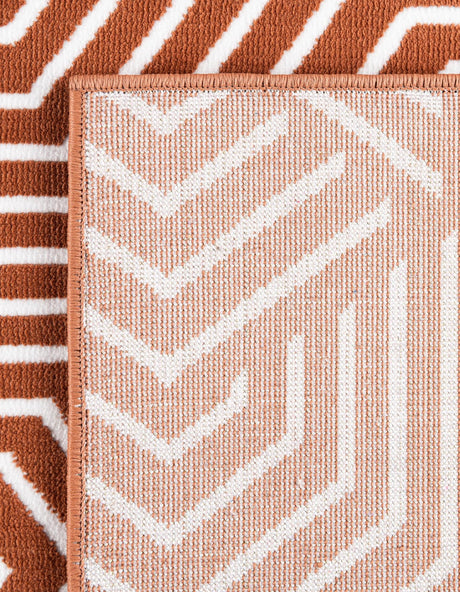 Dusty Pink 5' 3 x 8' Aakaar Rectangle Area Rug 85% Polypropylene & 15% Chenille Living Room Bedroom Carpet for Sale at Rug Engine