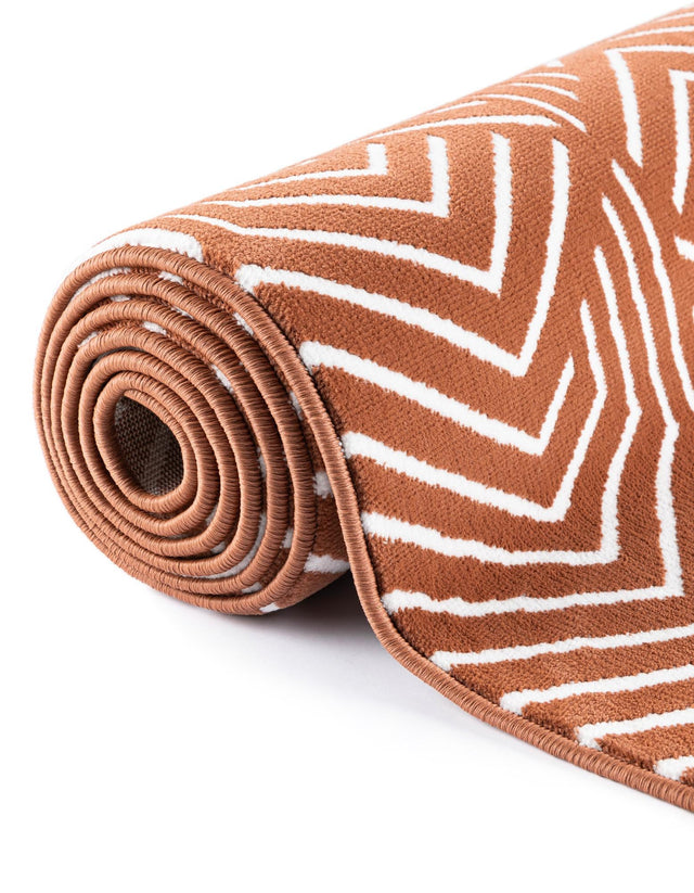 Dusty Pink 2' x 6' 1 Aakaar Runner Area Rug 85% Polypropylene & 15% Chenille Living Room Bedroom Carpet for Sale at Rug Engine