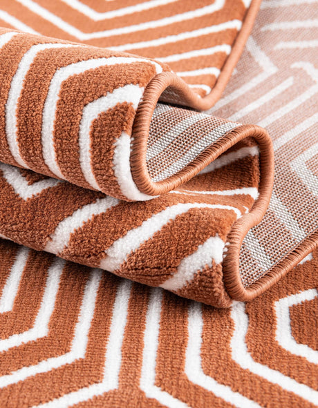 Dusty Pink 2' x 6' 1 Aakaar Runner Area Rug 85% Polypropylene & 15% Chenille Living Room Bedroom Carpet for Sale at Rug Engine