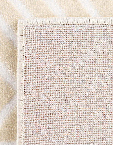 Ivory White 7' 10 x 10' Aakaar Rectangle Area Rug 85% Polypropylene & 15% Chenille Living Room Bedroom Carpet for Sale at Rug Engine