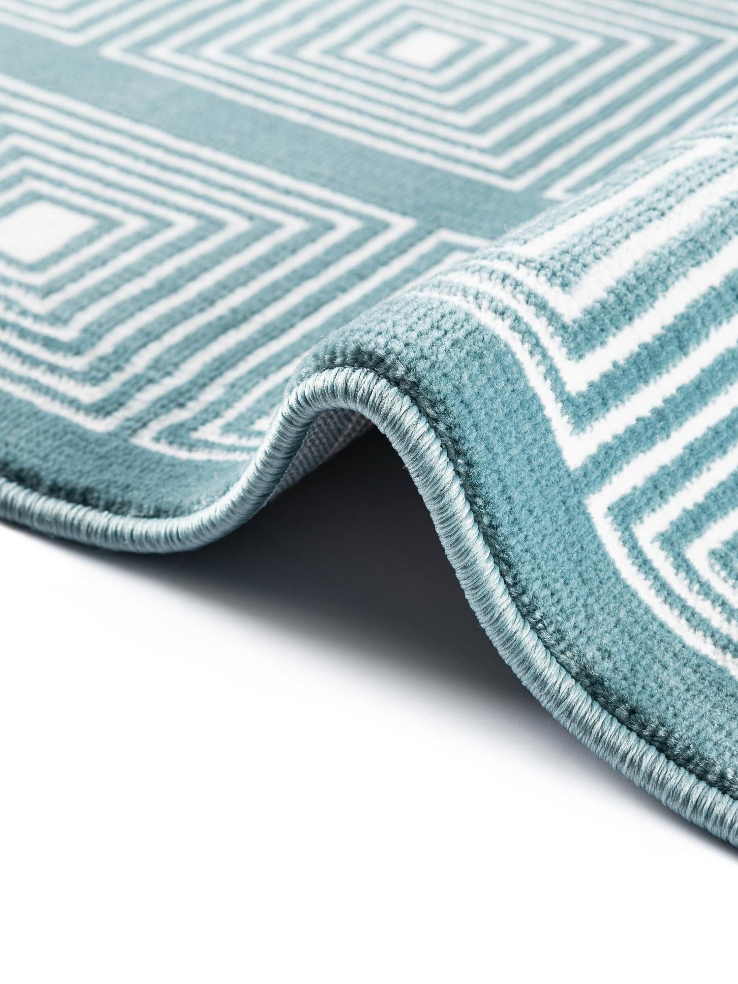 Aegean Blue 4' 1 x 6' 1 Aakaar Rectangle Area Rug 85% Polypropylene & 15% Chenille Living Room Bedroom Carpet for Sale at Rug Engine