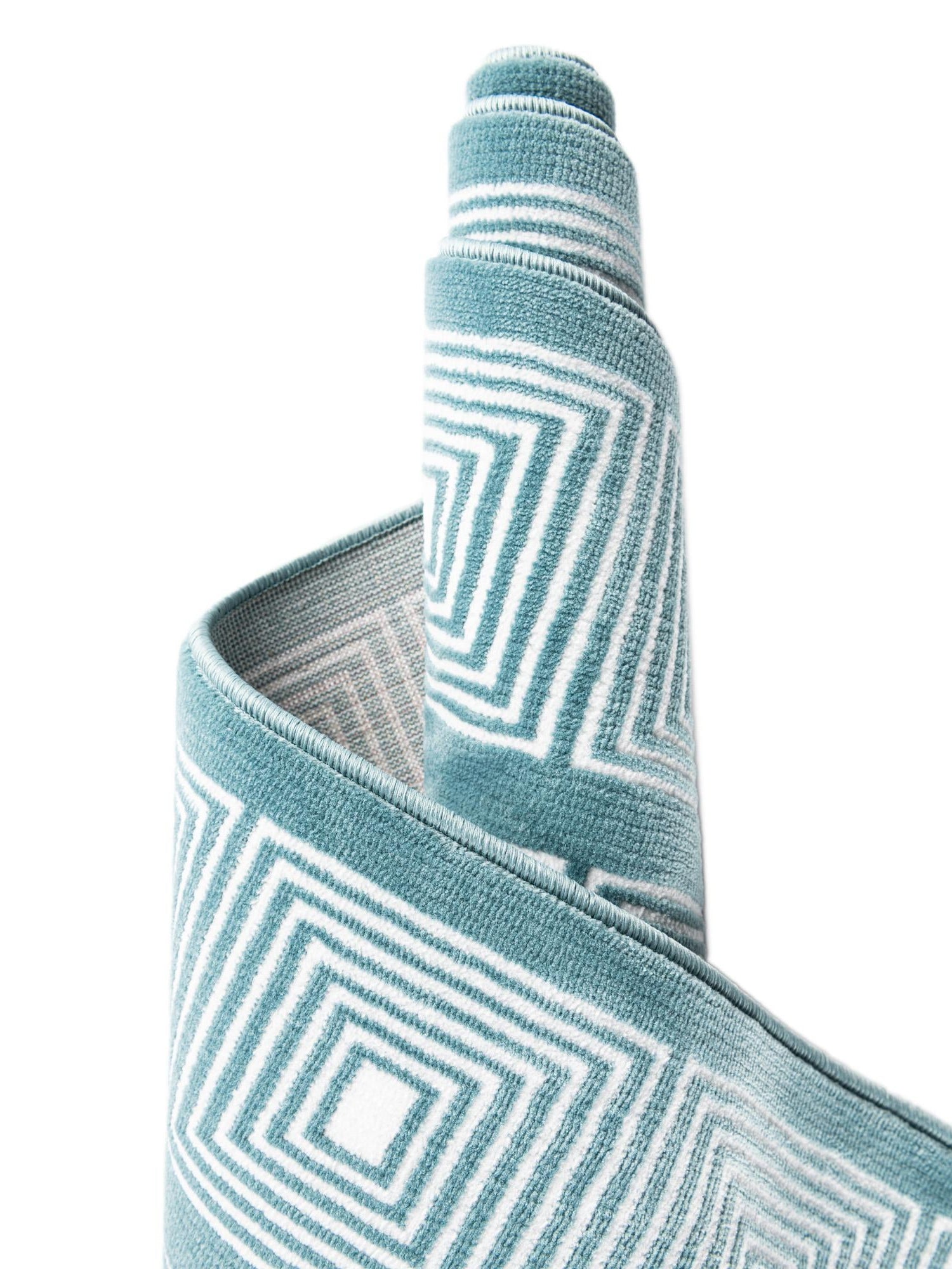 Aegean Blue 4' 1 x 6' 1 Aakaar Rectangle Area Rug 85% Polypropylene & 15% Chenille Living Room Bedroom Carpet for Sale at Rug Engine