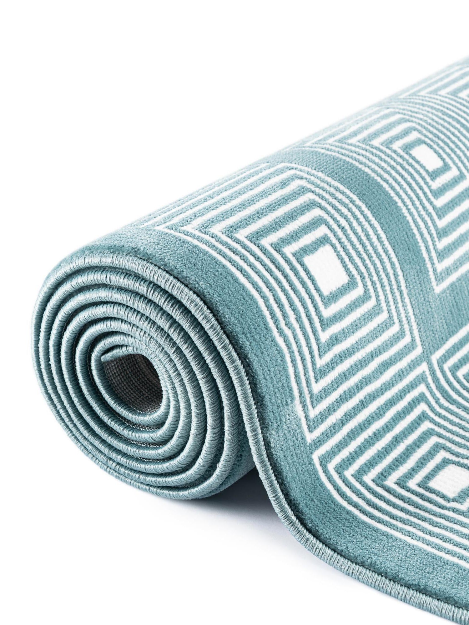 Aegean Blue 4' 1 x 6' 1 Aakaar Rectangle Area Rug 85% Polypropylene & 15% Chenille Living Room Bedroom Carpet for Sale at Rug Engine