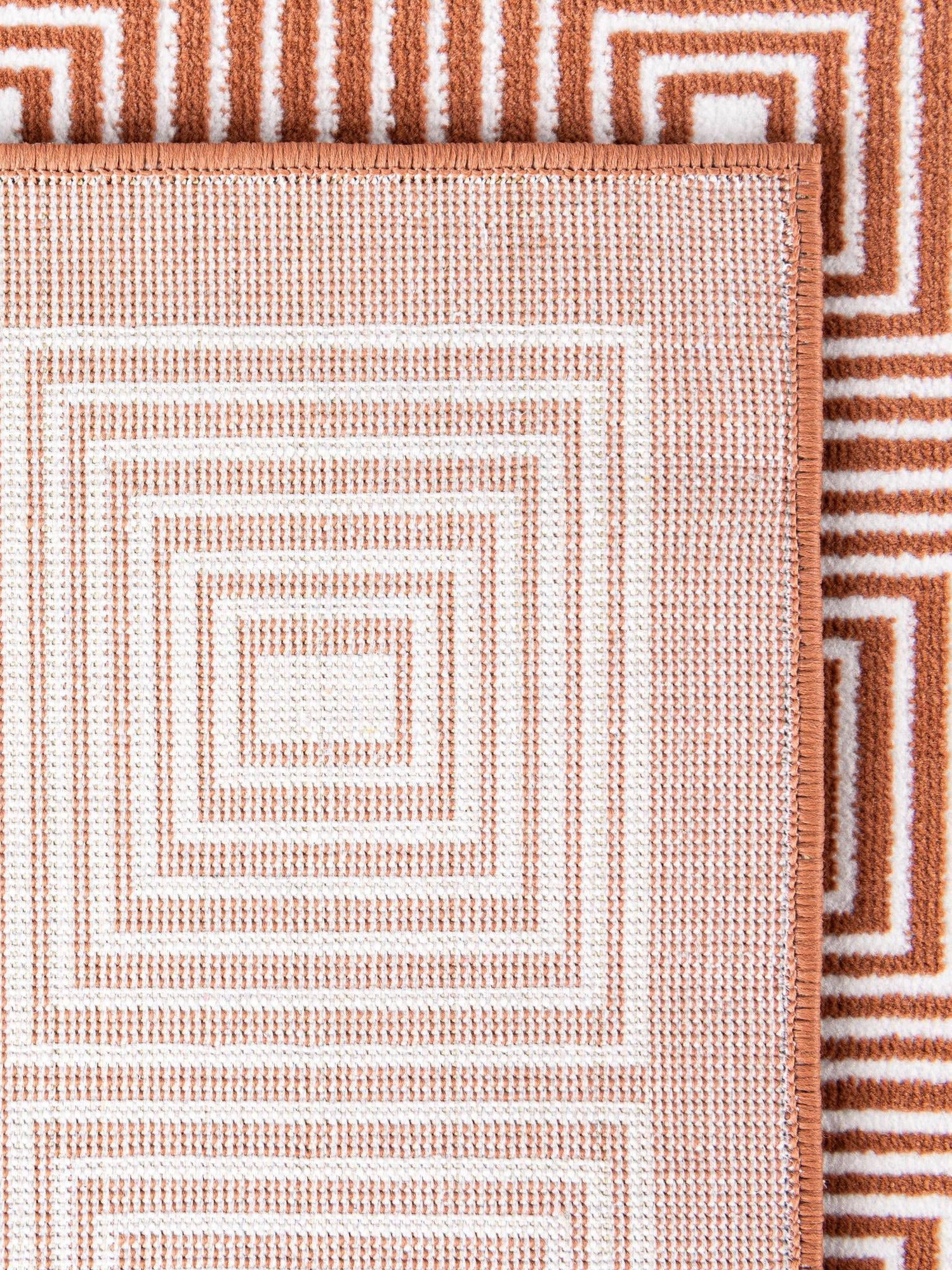 Dusty Pink 5' 3 x 8' Aakaar Rectangle Area Rug 85% Polypropylene & 15% Chenille Living Room Bedroom Carpet for Sale at Rug Engine