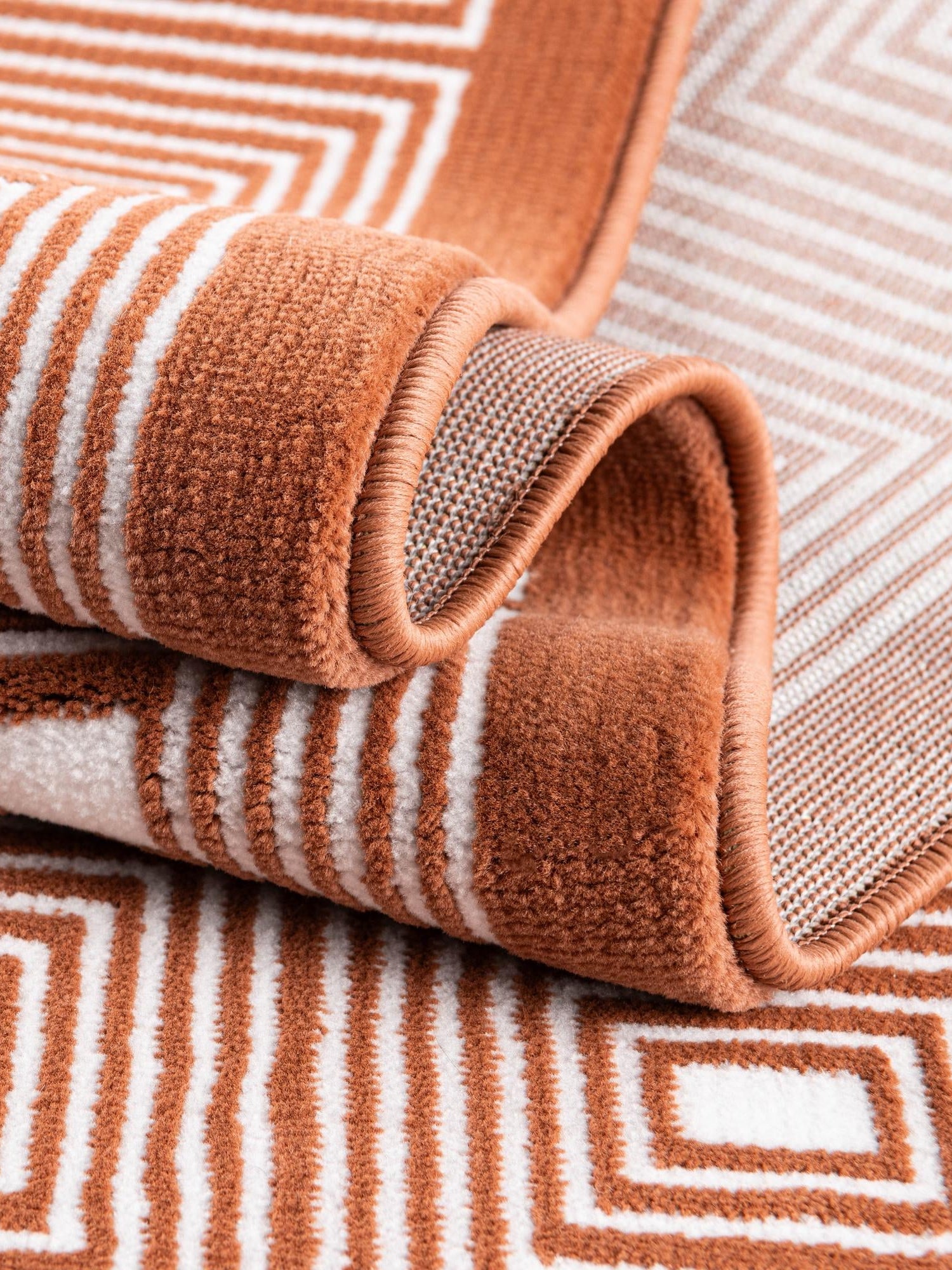 Dusty Pink 7' 10 x 10' Aakaar Rectangle Area Rug 85% Polypropylene & 15% Chenille Living Room Bedroom Carpet for Sale at Rug Engine