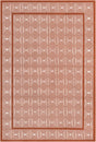 Dusty Pink 5' 3 x 8' Aakaar Rectangle Area Rug 85% Polypropylene & 15% Chenille Living Room Bedroom Carpet for Sale at Rug Engine