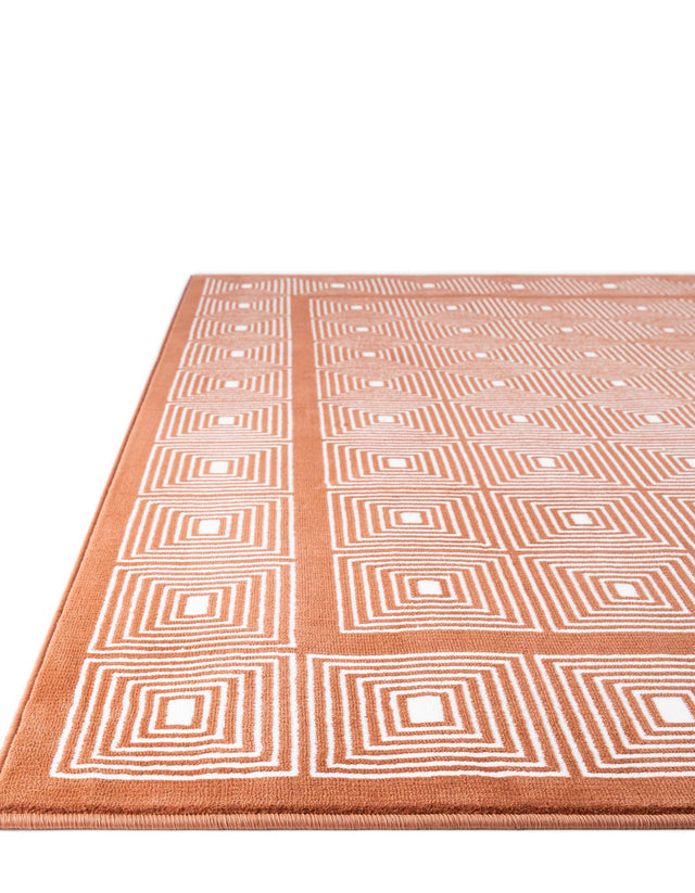 Dusty Pink 2' x 6' 1 Aakaar Runner Area Rug 85% Polypropylene & 15% Chenille Living Room Bedroom Carpet for Sale at Rug Engine