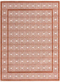 Dusty Pink 7' 10 x 10' Aakaar Rectangle Area Rug 85% Polypropylene & 15% Chenille Living Room Bedroom Carpet for Sale at Rug Engine