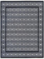 Midnight Blue 7' 10 x 10' Aakaar Rectangle Area Rug 85% Polypropylene & 15% Chenille Living Room Bedroom Carpet for Sale at Rug Engine