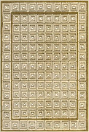 Olive Green 5' 3 x 8' Aakaar Rectangle Area Rug 85% Polypropylene & 15% Chenille Living Room Bedroom Carpet for Sale at Rug Engine