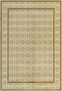 Olive Green 5' 3 x 8' Aakaar Rectangle Area Rug 85% Polypropylene & 15% Chenille Living Room Bedroom Carpet for Sale at Rug Engine