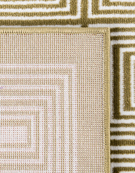 Olive Green 2' x 6' 1 Aakaar Runner Area Rug 85% Polypropylene & 15% Chenille Living Room Bedroom Carpet for Sale at Rug Engine