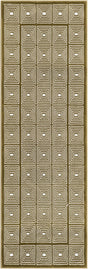 Olive Green 2' x 6' 1 Aakaar Runner Area Rug 85% Polypropylene & 15% Chenille Living Room Bedroom Carpet for Sale at Rug Engine
