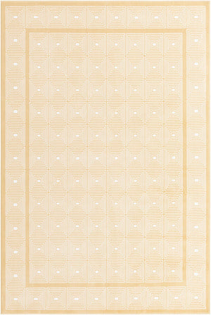 Yellow 5' 3 x 8' Aakaar Rectangle Area Rug 85% Polypropylene & 15% Chenille Living Room Bedroom Carpet for Sale at Rug Engine