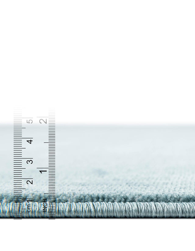Aegean Blue 5' 3 x 8' Aakaar Rectangle Area Rug 85% Polypropylene & 15% Chenille Living Room Bedroom Carpet for Sale at Rug Engine