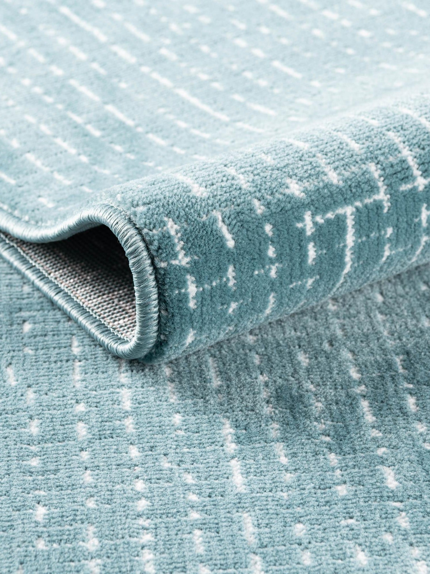 Aegean Blue 4' 1 x 6' 1 Aakaar Rectangle Area Rug 85% Polypropylene & 15% Chenille Living Room Bedroom Carpet for Sale at Rug Engine