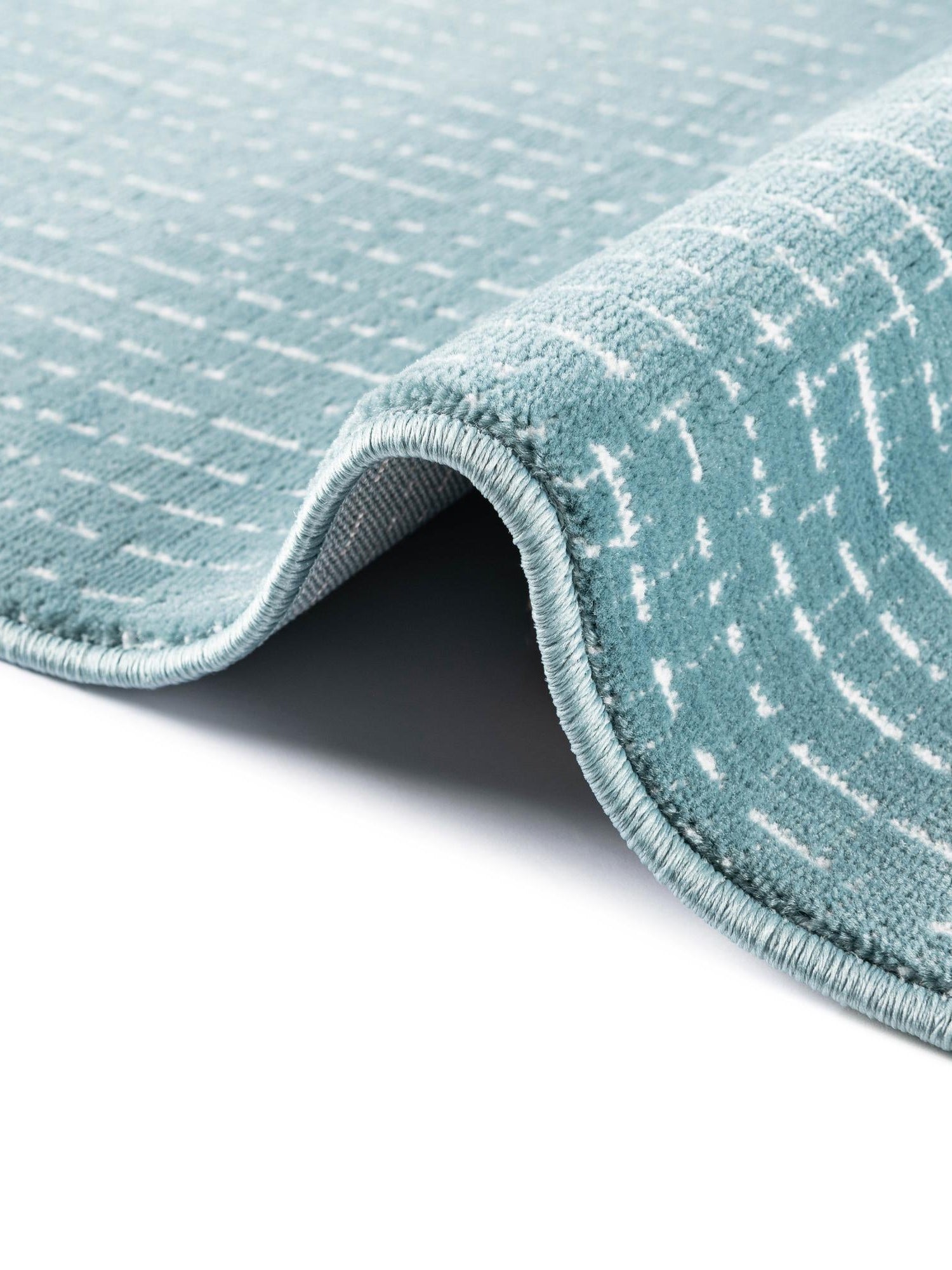 Aegean Blue 4' 1 x 6' 1 Aakaar Rectangle Area Rug 85% Polypropylene & 15% Chenille Living Room Bedroom Carpet for Sale at Rug Engine