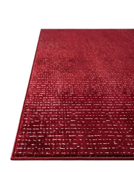 Burgundy Red 7' 10 x 10' Aakaar Rectangle Area Rug 85% Polypropylene & 15% Chenille Living Room Bedroom Carpet for Sale at Rug Engine