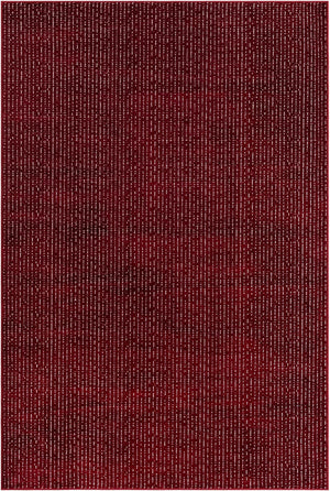 Burgundy Red 5' 3 x 8' Aakaar Rectangle Area Rug 85% Polypropylene & 15% Chenille Living Room Bedroom Carpet for Sale at Rug Engine