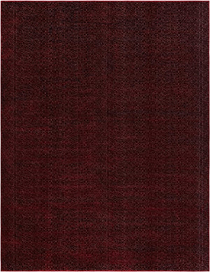 Burgundy Red 7' 10 x 10' Aakaar Rectangle Area Rug 85% Polypropylene & 15% Chenille Living Room Bedroom Carpet for Sale at Rug Engine